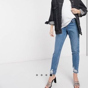 Topshop maternity jeans